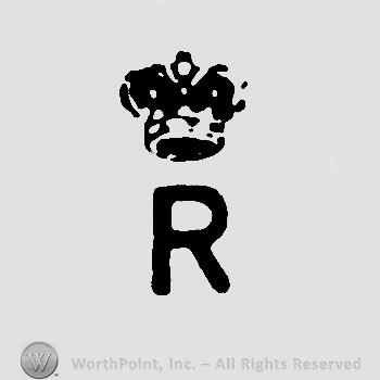 Mark with Crown over uppercase R | #105241