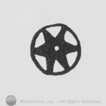 Mark with a star inside a circle design | #109673