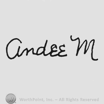 Mark with Handwriting signature Andee M | #126091