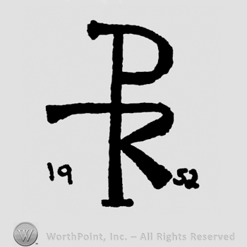 Mark with The monogram of letters 