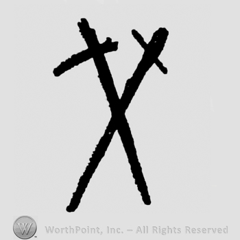 Mark with Two crossed swords | #138794