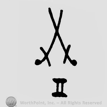 Mark with Two crossed swords and the roman | #157311
