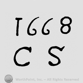 Mark with The text 1668 C S | #169110