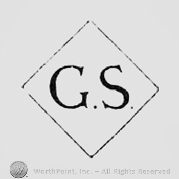 Mark with The letters "G.S." and a diamond. | #187929