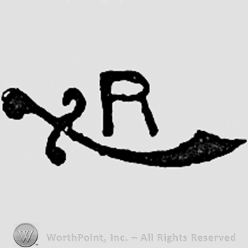 Mark with A sword and the letter "R". | #189378
