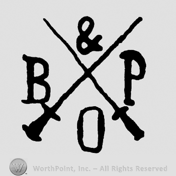 Mark with Two crossed swords and letters BPO. | #221746