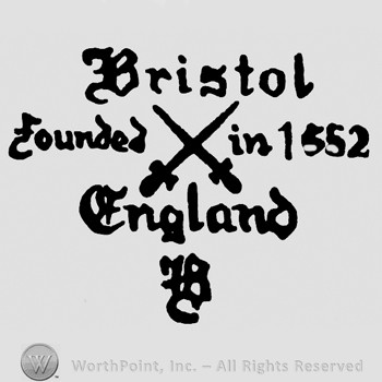 Mark with Two crossed swords and the text | #317687
