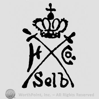 Mark with A crown, a cross, two swords and the | #318659