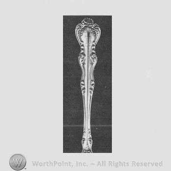 Mark with Silver Plated Pattern: Orient; | #323074