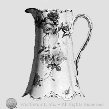 Mark with Baltimore Rose iced tea pitcher | #324171