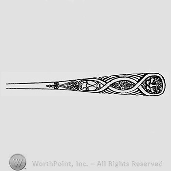 Mark with Silver Plated Pattern: Lion; flatware. | #326882