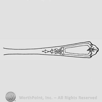 Mark with Sterling Silver Pattern: Pattern A; | #332641