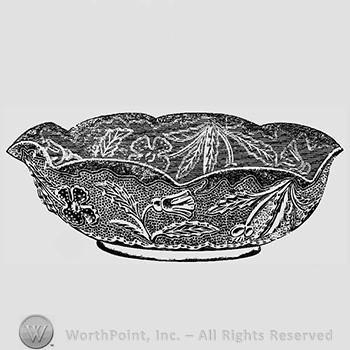 Mark with Glass pattern: Delaware; bowl. | #336618