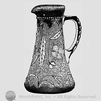 Mark with Glass pattern: Delaware; pitcher. | #336619