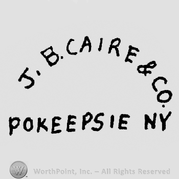 Mark with J. B. Caire & Co. written arched 33748