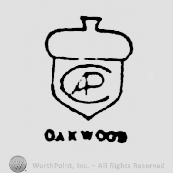 Mark with An acorn, the monogram of letters 