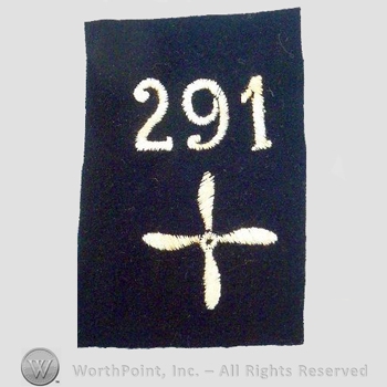 Mark with WWI Enlisted Squadron Patch : 291st Air | #360669