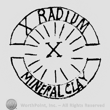 Marking Or Radium Mark with The letter