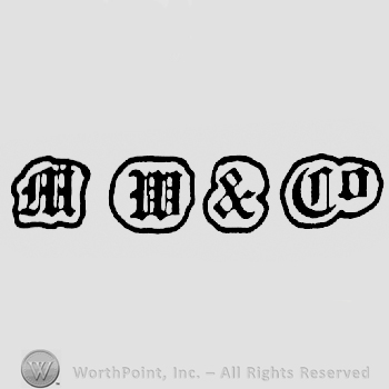M W Initial Mark with The letters