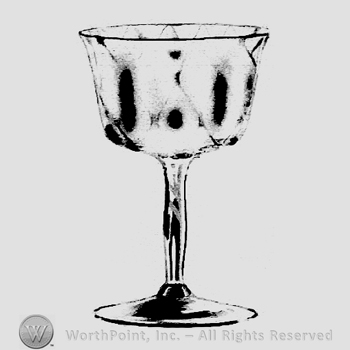 Mark with Glass pattern: Delaware; cocktail. | #375805