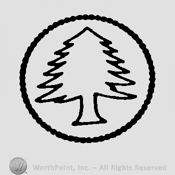 Tree Mark Sign Mark with A circle and a tree. | #37623