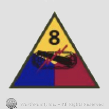 Mark with US Army Shoulder Sleeve Insignia: 8th | #377455