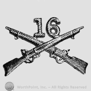Mark with Insignia consisted of crossed rifles | #394073