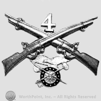 Mark with Insignia consisted of crossed rifles, | #394092