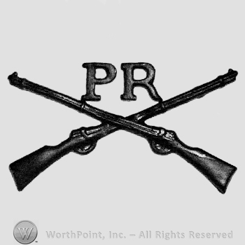 Mark with Insignia consisted of crossed rifles | #394152