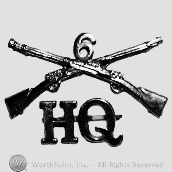 Mark with Insignia consisted of crossed rifles, | #394165