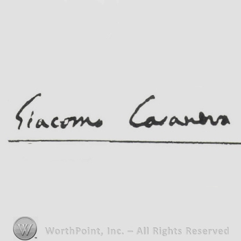 Mark with Signature: Giacomo Casanova. | #550980