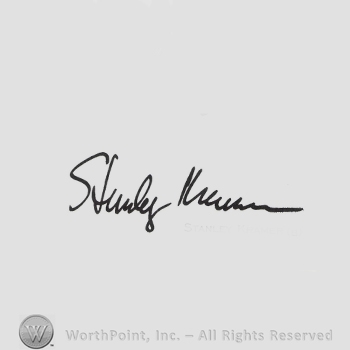 Mark with Signature: Stanley Kramer. | #563094