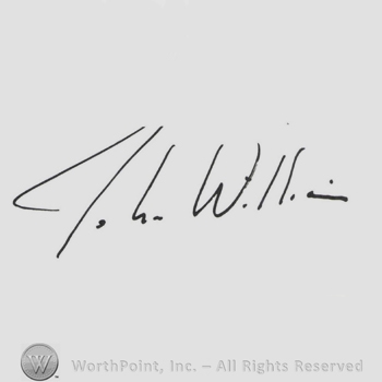 Mark with Signature: John Williams. | #571884