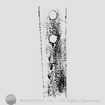 Uda Weapons Mark with Japanese mark: 宇多国宗