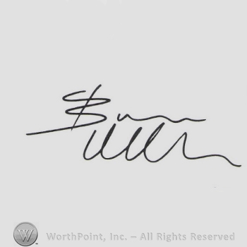 Mark with Signature: Bruce Willis. | #576665