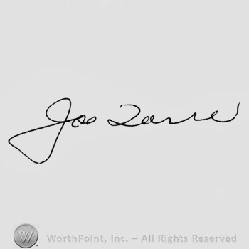 Mark with Signature: Joe Torre. | #587987