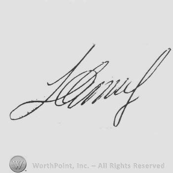 Mark with Signature: Luis Herrera de la Fuente. | #601345