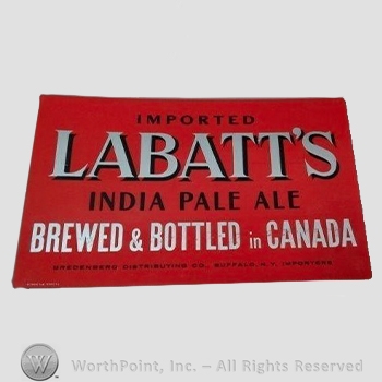 Mark with The text ''Imported Labatt's India Pale | #613400