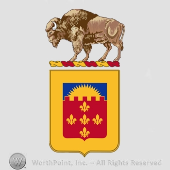 Mark with A bison, a shield, a demi-sun and | #649323