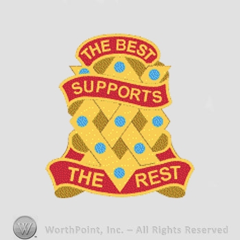 Mark with A device, a fret, roundels, a ribbon | #680828