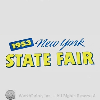 Mark with The text "New York STATE FAIR" and the | #748189