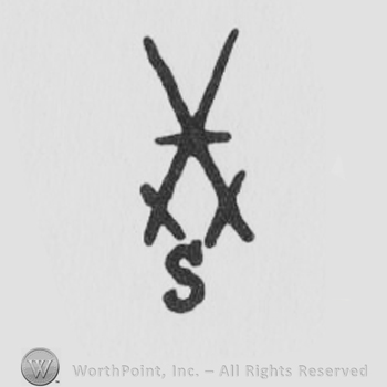 Mark with Two crossed swords and the letter "S". | #74940