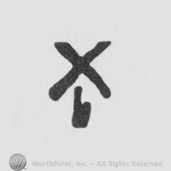Mark with X shaped lines | #75473