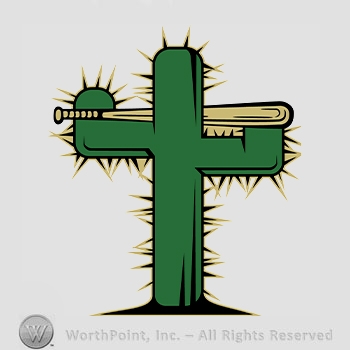 Mark with A cactus and a baseball bat. | #766424