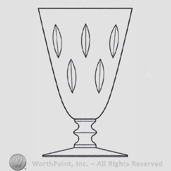 Carthage Pattern Mark with Glass Pattern: Carthage; goblet. | #769601