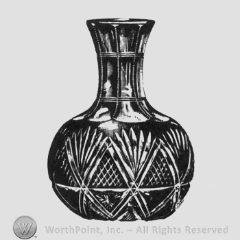 Mark with Cut Glass Pattern: Manhattan; carafe. | #775036