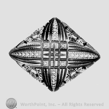 Mark with Cut Glass Pattern: Delaware; plate. | #777305