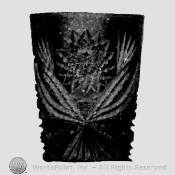 Mark with Cut Glass Pattern: Acme; tumbler. | #777647