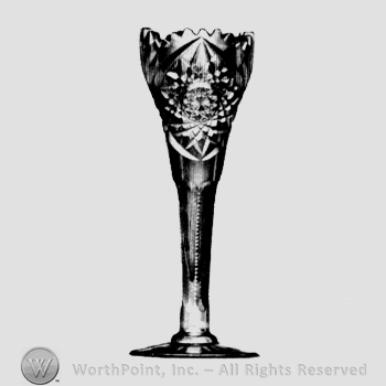 Mark with Cut Glass Pattern: Radium; vase. | #777670