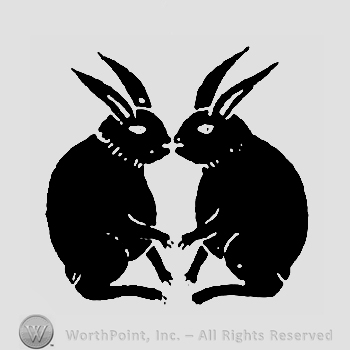 Mark with 2 rabbits. | #779058